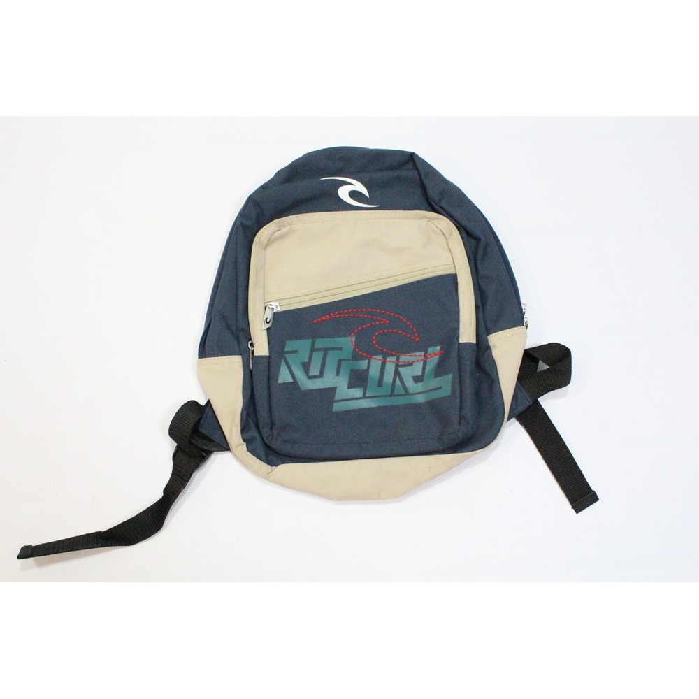 Rip Curl The Search Mini Backpack Navy Blue Tan Surf Logo Small Bag